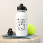 Personalised Cattitude Water Bottle, thumbnail 4 of 5