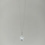 Sterling Silver Snowflake Necklace – Winter Jewellery Gift, thumbnail 5 of 6