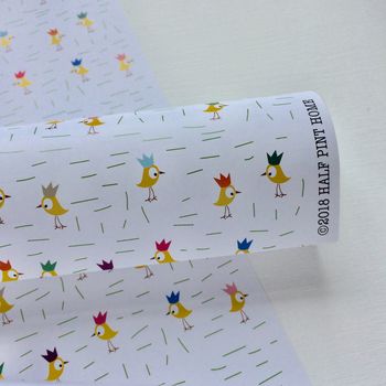 Baby Bird Gift Wrapping Paper, 10 of 12