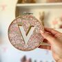 Liberty London Personalised Initial Embroidery Hoop, thumbnail 4 of 7