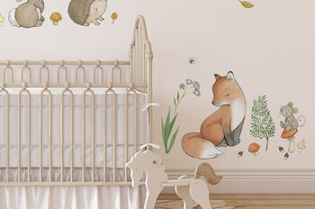 Children's Woodland Animals Wall Decal Stickers, 11 of 11
