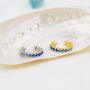 Sterling Silver Sapphire Blue Ombre Cz Ear Cuff, thumbnail 3 of 10