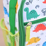 Personalised Dinosaur Lunch Bag, thumbnail 2 of 4