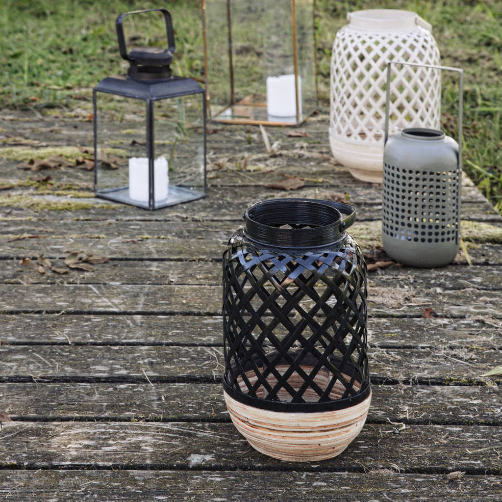 Wooden Candle Holder / Lantern By Detaljer