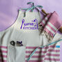 Personalised Cotton Apron, Cotton Hand Towel, thumbnail 1 of 12
