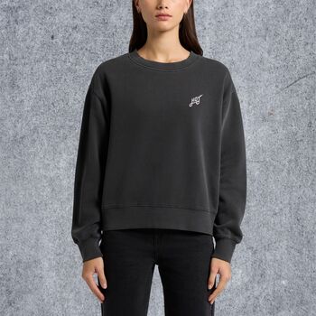 Women's Hoy Explore Sweater Washed Black, 2 of 6