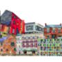 Sheffield Skyline Collage Illustration Art Print, thumbnail 3 of 3