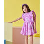 Pinko Girls Cotton Dress With Matching Hairband, thumbnail 5 of 7