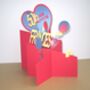 3D Concertina Box Birthday Card, thumbnail 3 of 7