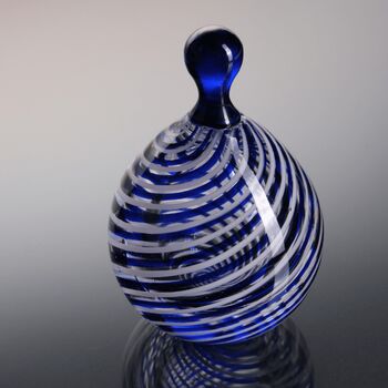 Handmade Triangolo Piatto Hand Blown Glass Sculpture, 12 of 12