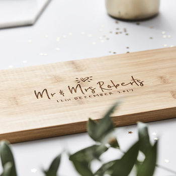 Wooden Personalised Chopping Board, 6 of 9