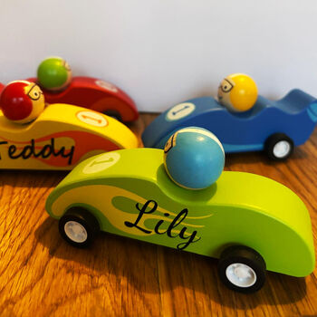 Pull Back Racing Cars In Four Colours, 2 of 4