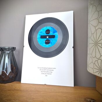 Personalised Real Vinyl Record Song, 3 of 12