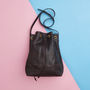 Personalised Leather Bucket Bag, thumbnail 2 of 2