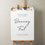 Floral Wedding Guest Book Sign 'Elise', thumbnail 2 of 9
