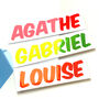 Handmade Name Sticker Personalised Fluorescent Vinyl, thumbnail 1 of 6