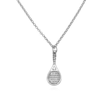 Wimbledon Charm Tennis Necklace, 2 of 5