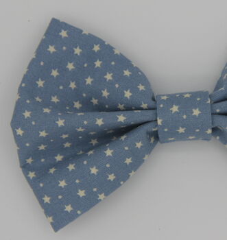 Blue Star Dog Bow Tie, 4 of 4