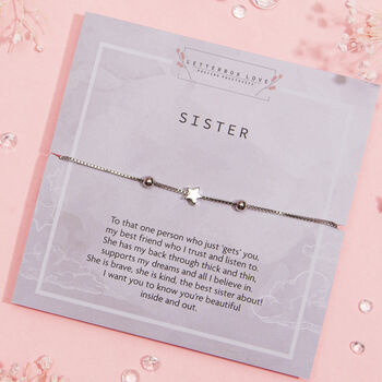 Sister Bracelet | Gifts For Sisters Under £15, 2 of 7