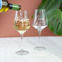 Personalised Happy Birthday Wine Glass, thumbnail 2 of 3
