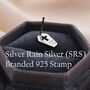 Mismatched Coffin And Bat Stud Earrings In Sterling Silver, thumbnail 3 of 12