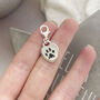 Personalised Heart Charm With Paw Prints, thumbnail 2 of 8