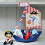 Peronalised Pirate New Baby And Christening Card, thumbnail 1 of 9