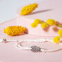 Ivf Pineapple Wish Bracelet, thumbnail 2 of 7