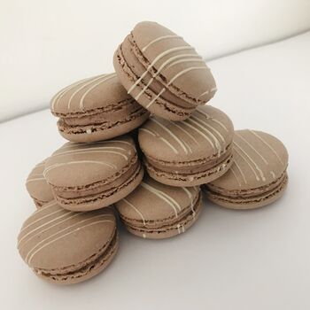 Triple Chocolate Macarons Gift Box Of 12, 3 of 3