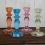 Colourful Glass Candlestick Holder, thumbnail 12 of 12