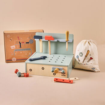 Just Bee Kids Wooden Tool Bench Fsc®, 5 of 5