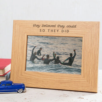 They Believed They Could So They Did Graduation Photo Frame, 3 of 6