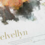 Helvellyn In Wainwright's Words Lake District Poster, thumbnail 2 of 4