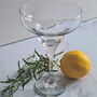 Personalised 50th Birthday Gift Balloon Cocktail Glass, thumbnail 4 of 8