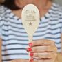 Personalised Daddy Our Dough Slinging Superhero Spoon, thumbnail 1 of 1