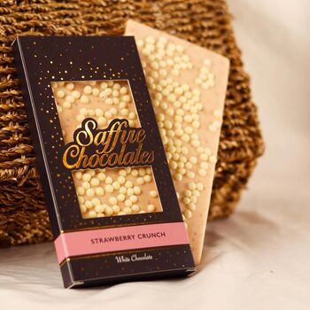 Trio Of Large Luxury Belgian White, Dark And Milk Chocolate Bars, 8 of 8