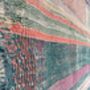 Double Sided Stunning Hand Stitched Kantha Quilt, thumbnail 4 of 7