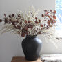 Faux Burgundy Eucalyptus And Willow Arrangement, thumbnail 1 of 3