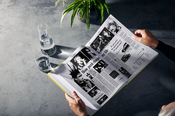 History Of Punk Music Personalised Gift Deluxe History Book Music Fan Gift, 5 of 10