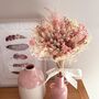 Light Pink Gypsophila Dried Floral Bouquet, thumbnail 4 of 7