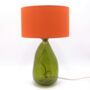 Recycled Blown Glass Lamp | 42cm | Six Colours, thumbnail 11 of 12