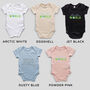 Organic Cotton Hello World Baby Grow, thumbnail 5 of 6