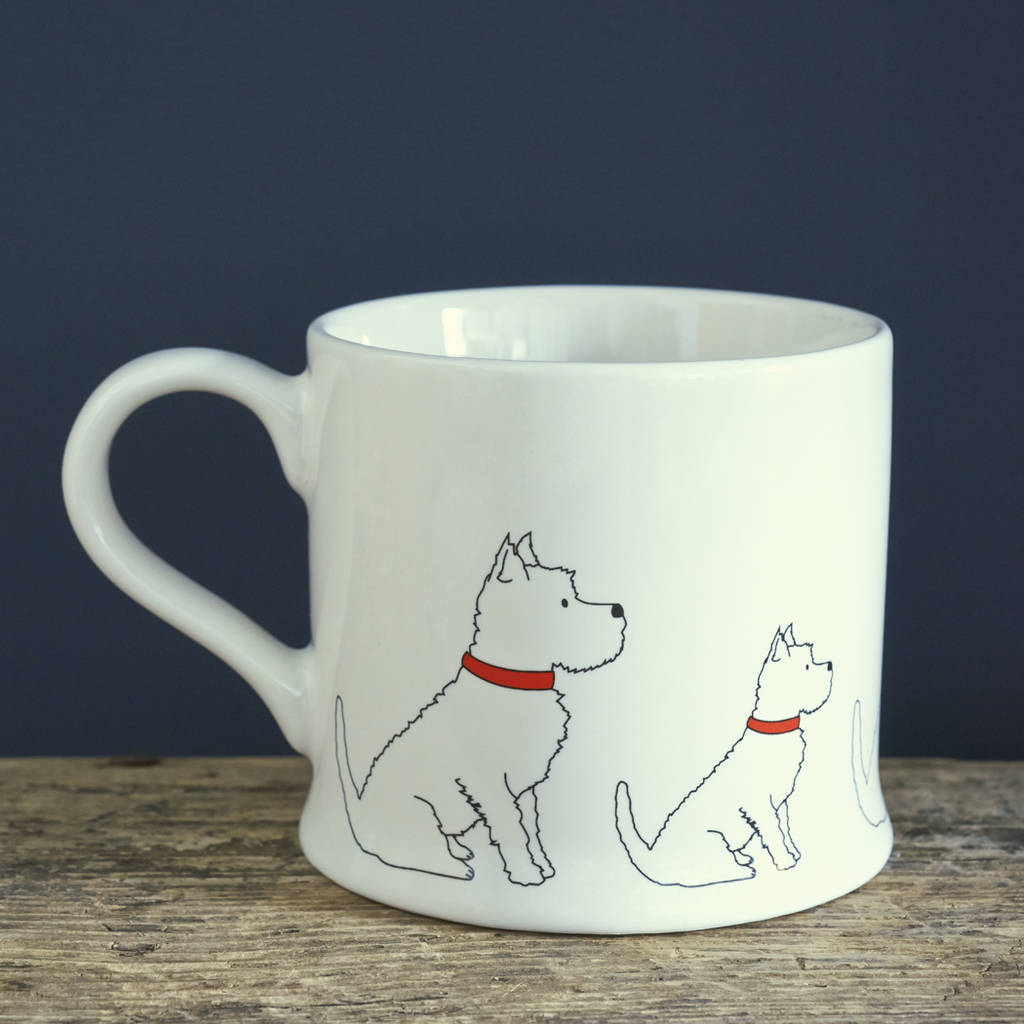 Westie Mug By Sweet William Designs