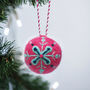 Needle Felted Christmas Baubles, thumbnail 2 of 10