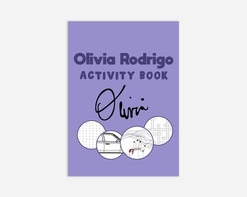 Olivia Rodrigo Activity Book, 2 of 3