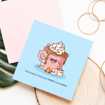 Cute Marshmallow Greetings Card, 8 of 10