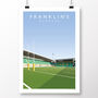 Franklin's Gardens Northampton Saints Rugby Poster, thumbnail 2 of 8