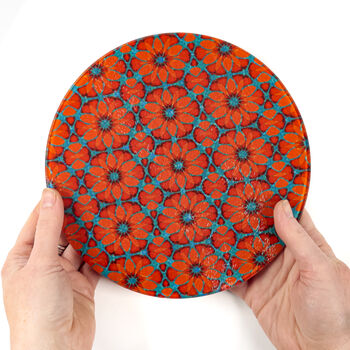 Red Poppies Chopping Board / Worktop Saver, 12 of 12