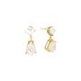 'Pure Elegance' White Onyx Stone Earrings, thumbnail 4 of 5