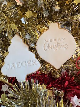 Corporate Christmas Biscuit Gift Box – Branded Iced Biscuits With Company Logo | Luxury Client Christmas Gift, 6 of 7